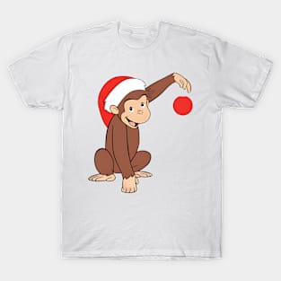 Curious George Natal T-Shirt